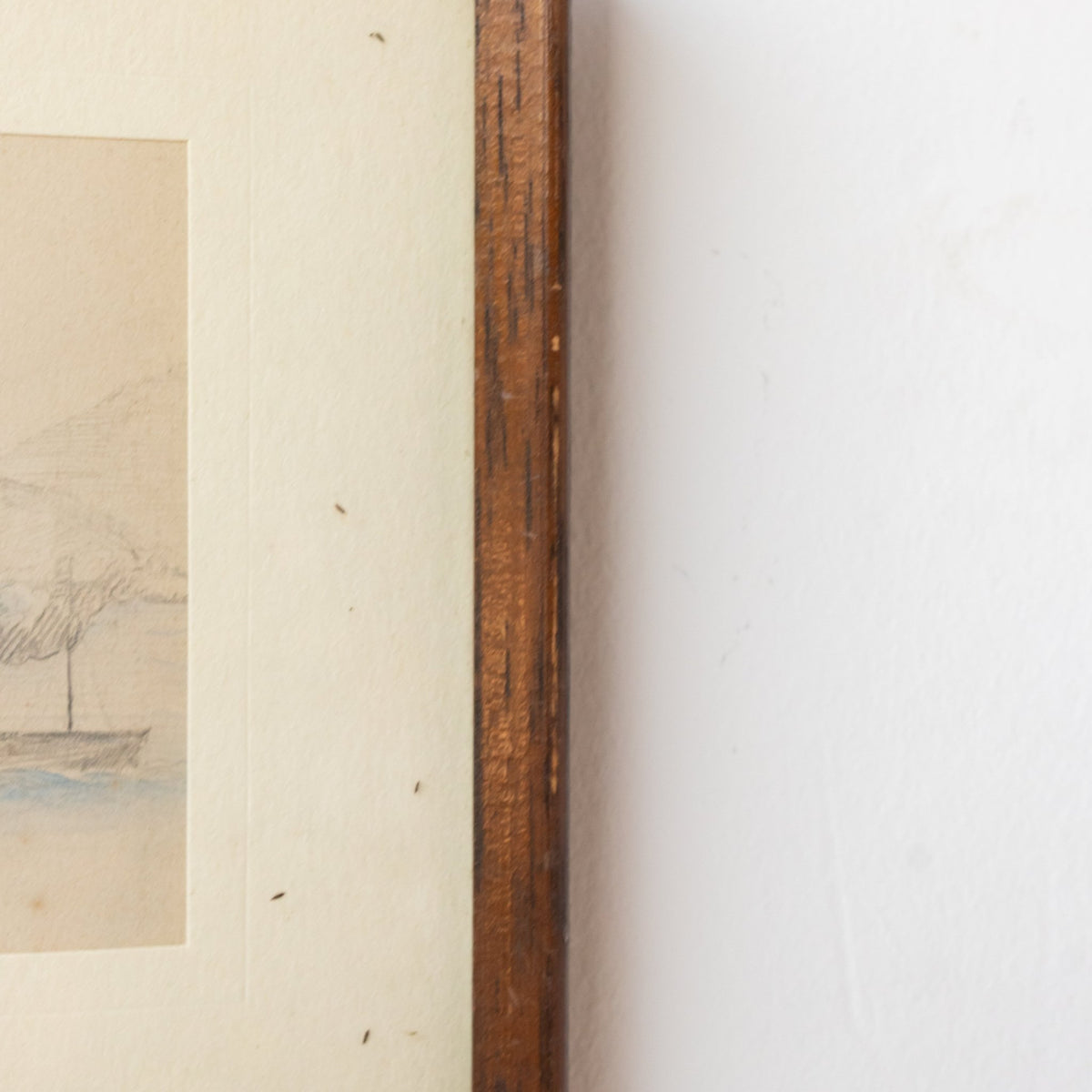 Watercolor with Boats and Fortress - elsie green - art