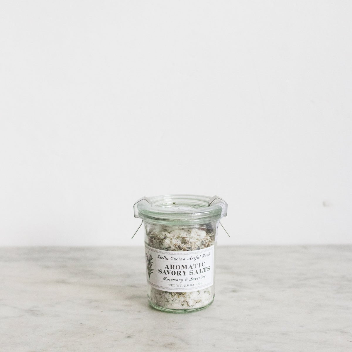 Wood Bowl with Savory Salt, Spoon and Bon Appetit Kitchen Towel - elsie green - the french kitchen