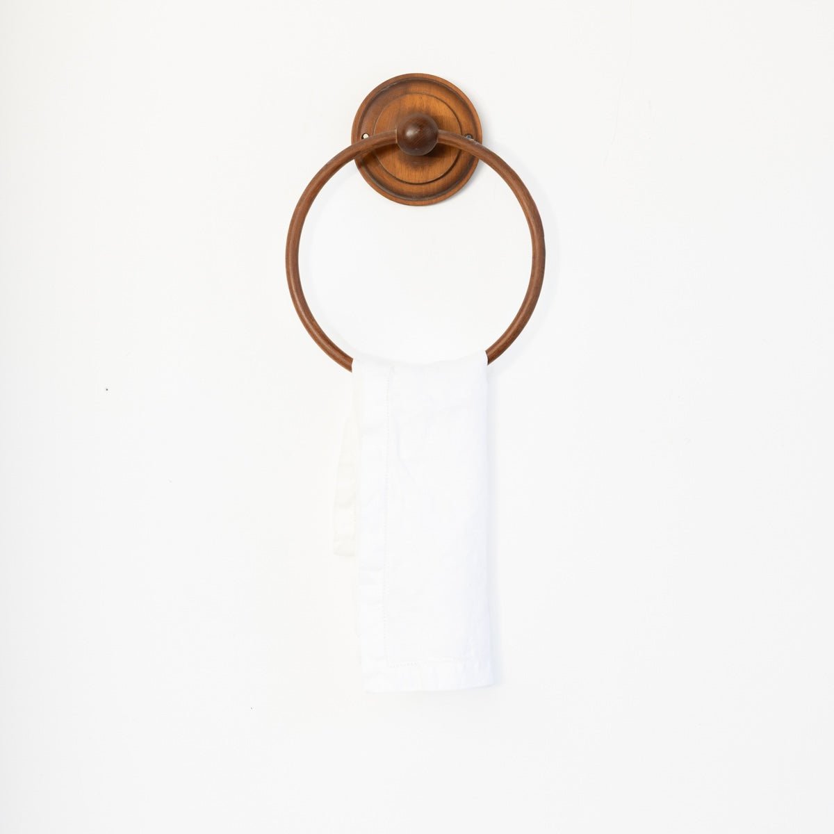 Wood Towel Ring - elsie green - decor