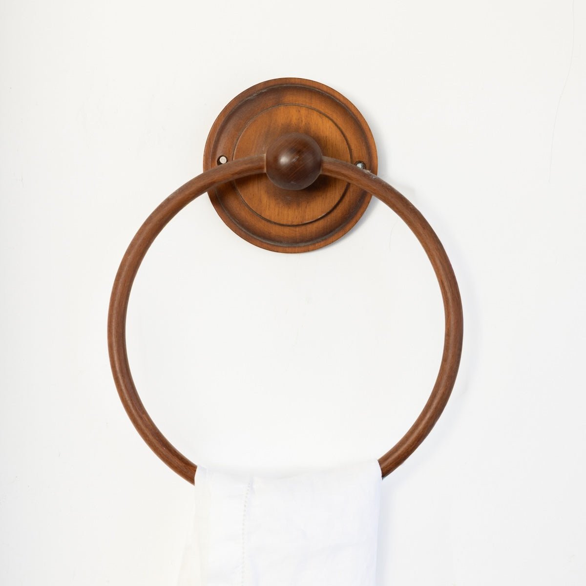 Wood Towel Ring - elsie green - decor