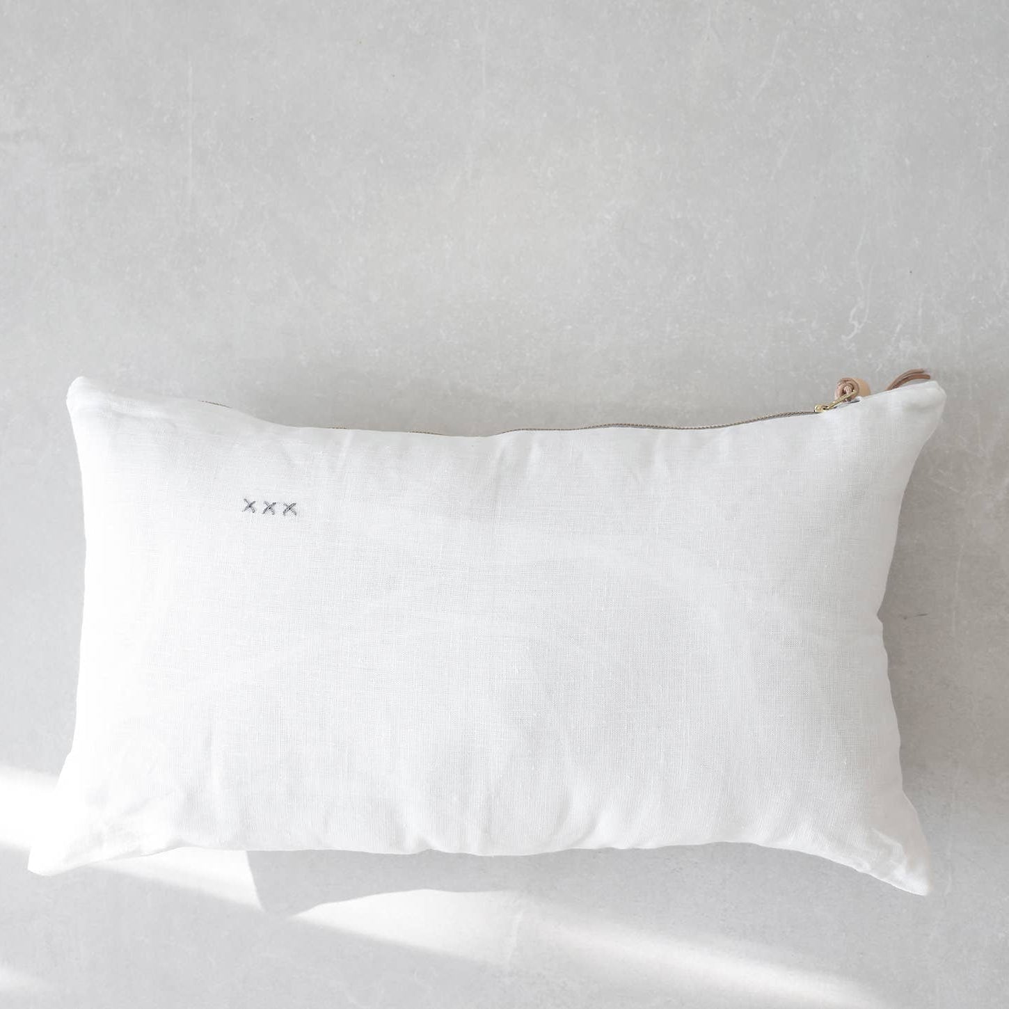 XXX Linen Pillow - elsie green - textiles