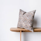 Block Print Pillow Cover | Alexandra Indigo - elsie green - Textiles