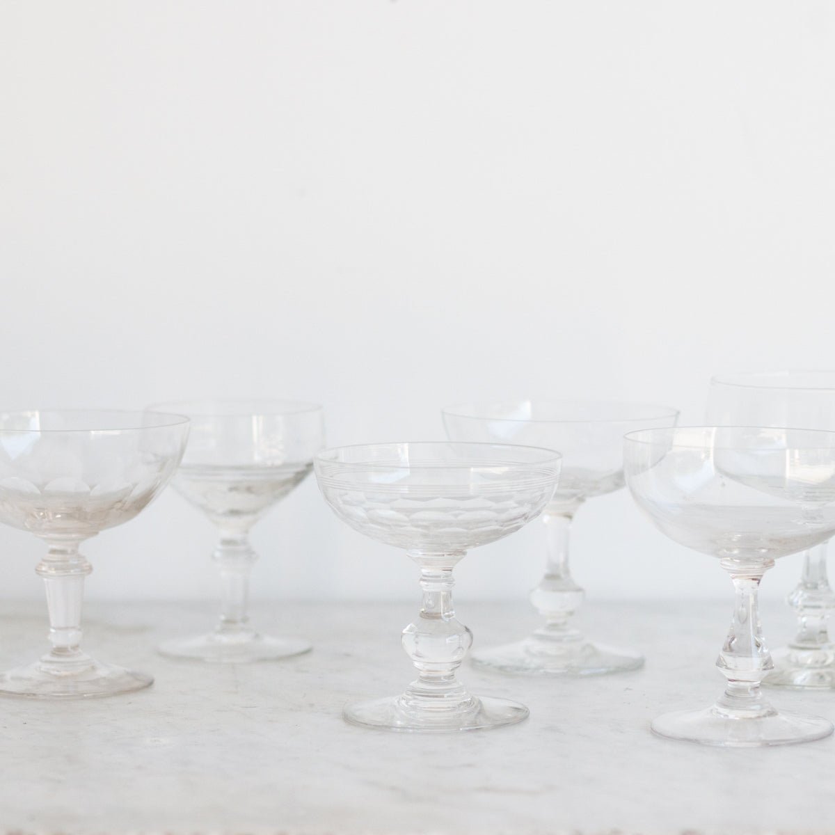 Classic Champagne Coupe Set Of 4 - elsie green - The French Kitchen