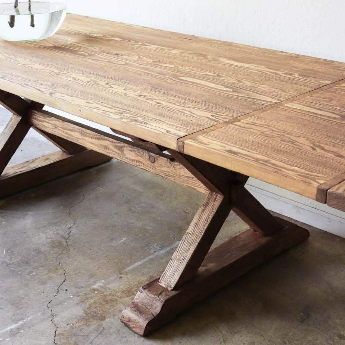Forager Reclaimed Wood Farm Table - elsie green - Custom Furniture