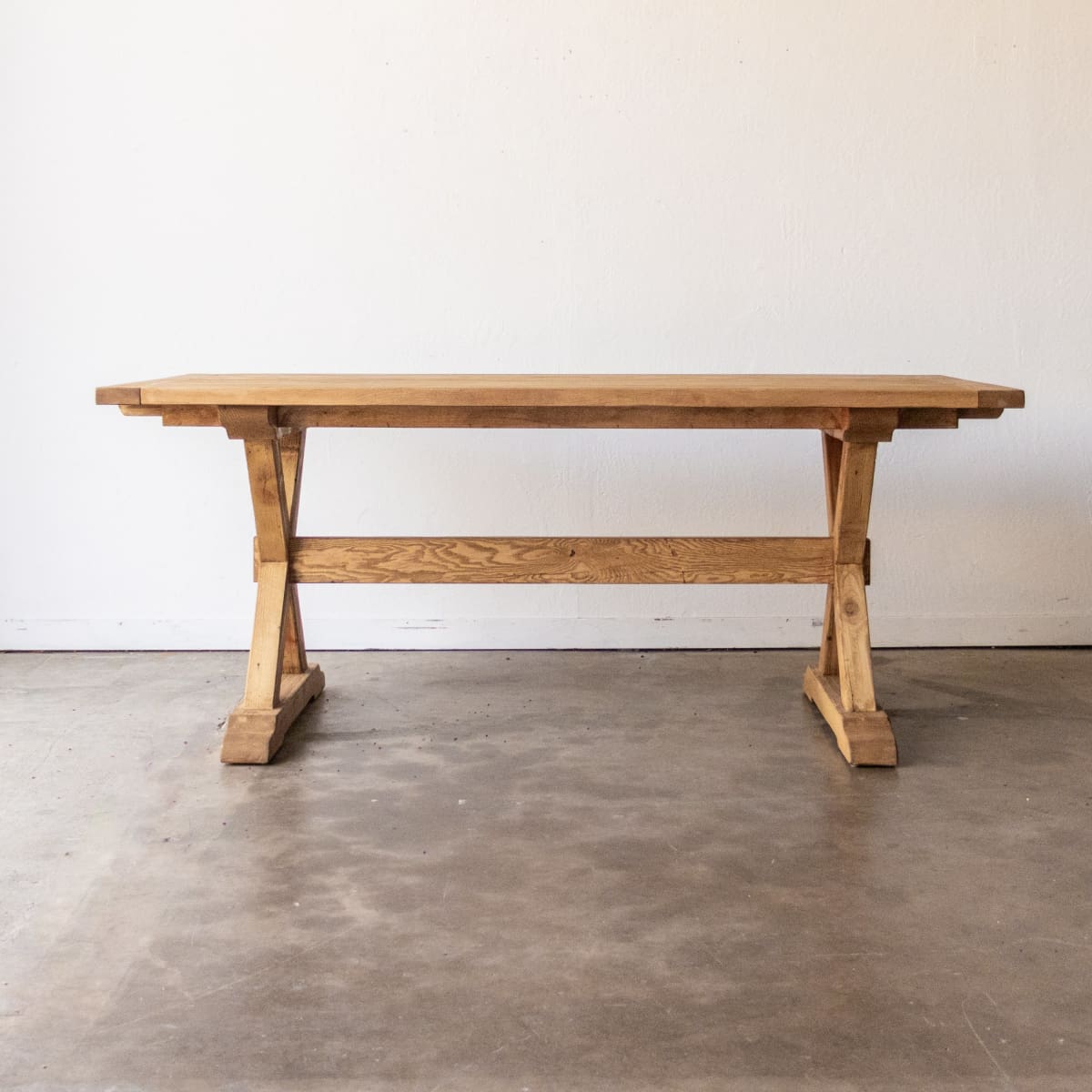 Forager Reclaimed Wood Farm Table | Slim Edition - elsie green - Custom Furniture