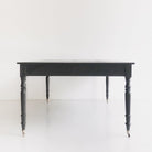 French Inspired Reclaimed Wood Partner's Desk - elsie green - Custom Furniture