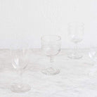 Glamorous Vintage Wine Glass Eclectic Pair - elsie green - The French Kitchen