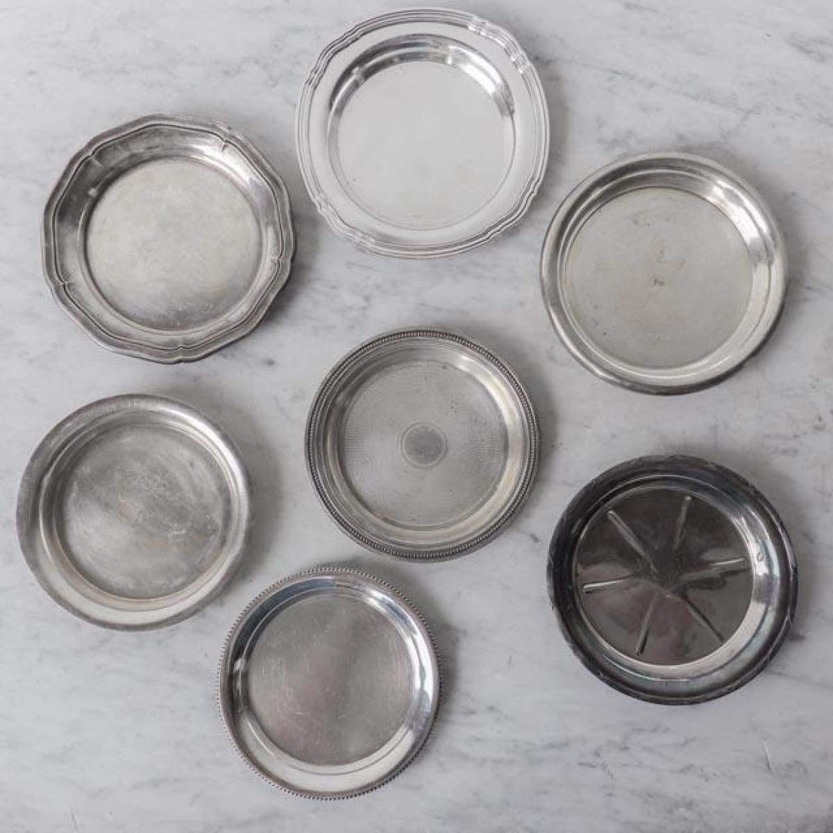 Hotel Silver Wine Coaster - elsie green - The French Kitchen