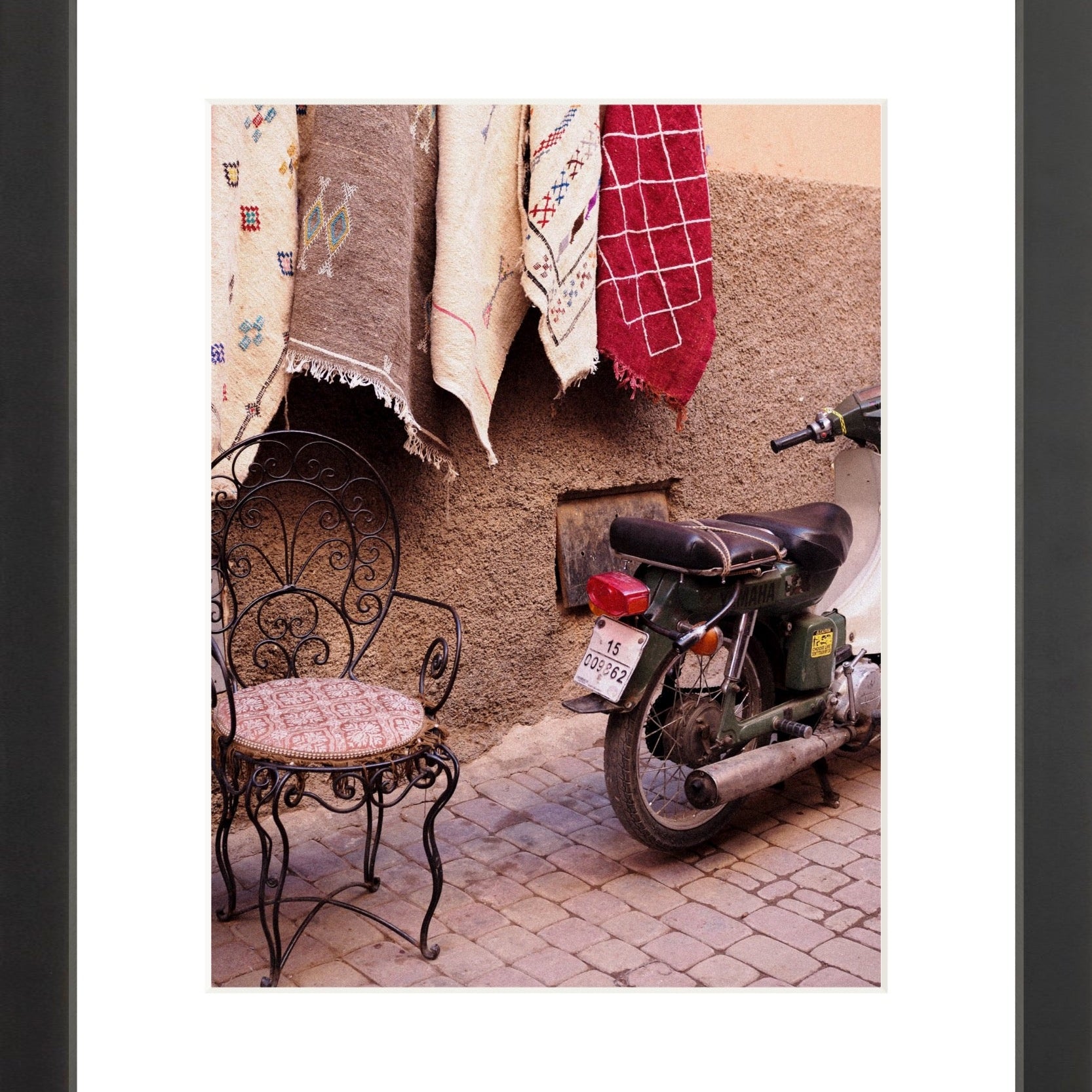 Marrakech Medina Printed Photograph - elsie green - Art