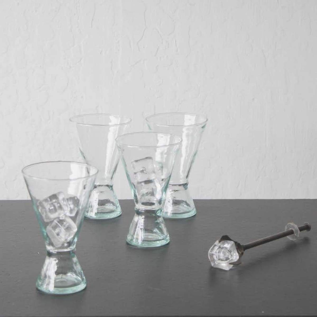 Moroccan Cocktail Glass set of 4 - elsie green