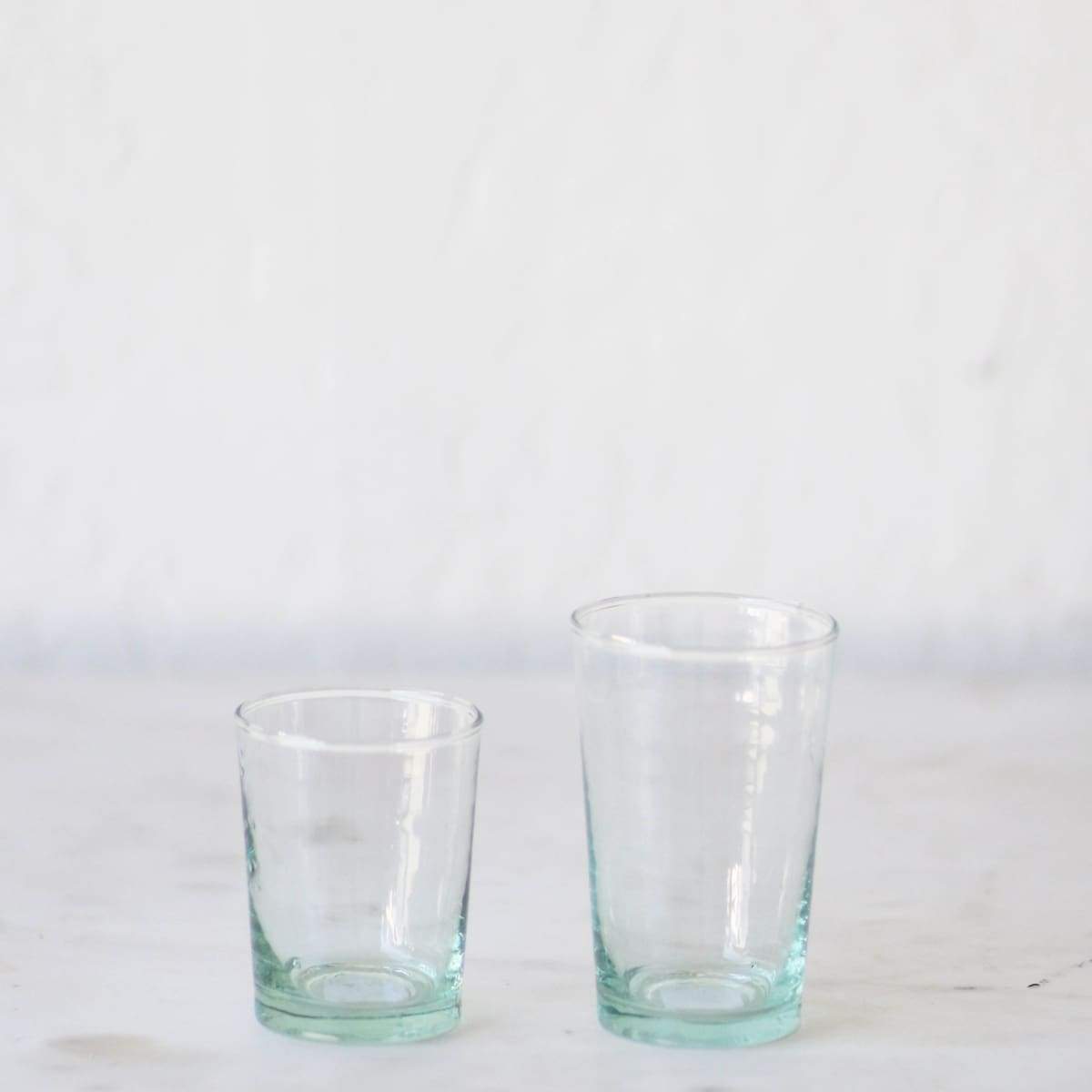 Moroccan Straight Sided Tumbler Set of 6 - elsie green - The French Kitchen