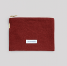 Organic Cotton Large Pouch - elsie green - Decor