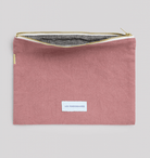 Organic Cotton Large Pouch - elsie green - Decor