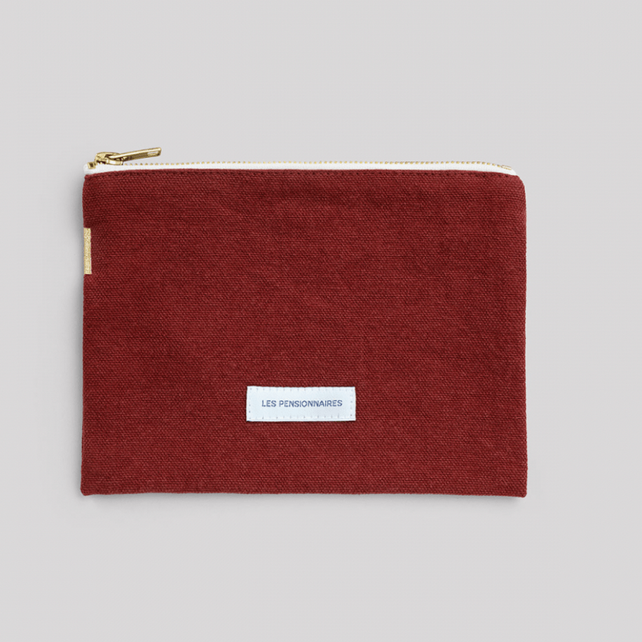 Organic Cotton Small Pouch - elsie green - Decor