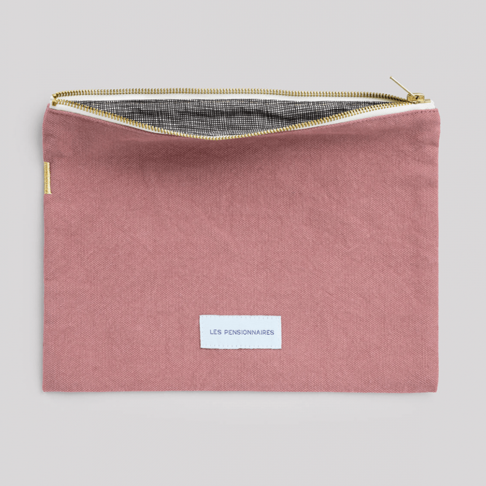 Organic Cotton Small Pouch - elsie green - Decor