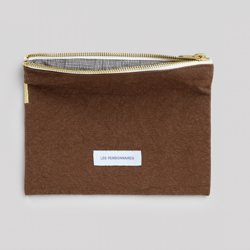 Organic Cotton Small Pouch - elsie green - Decor