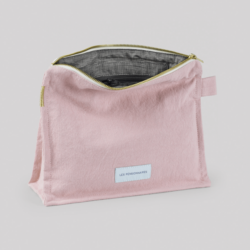 Organic Cotton Toiletry Bag - elsie green - Textiles