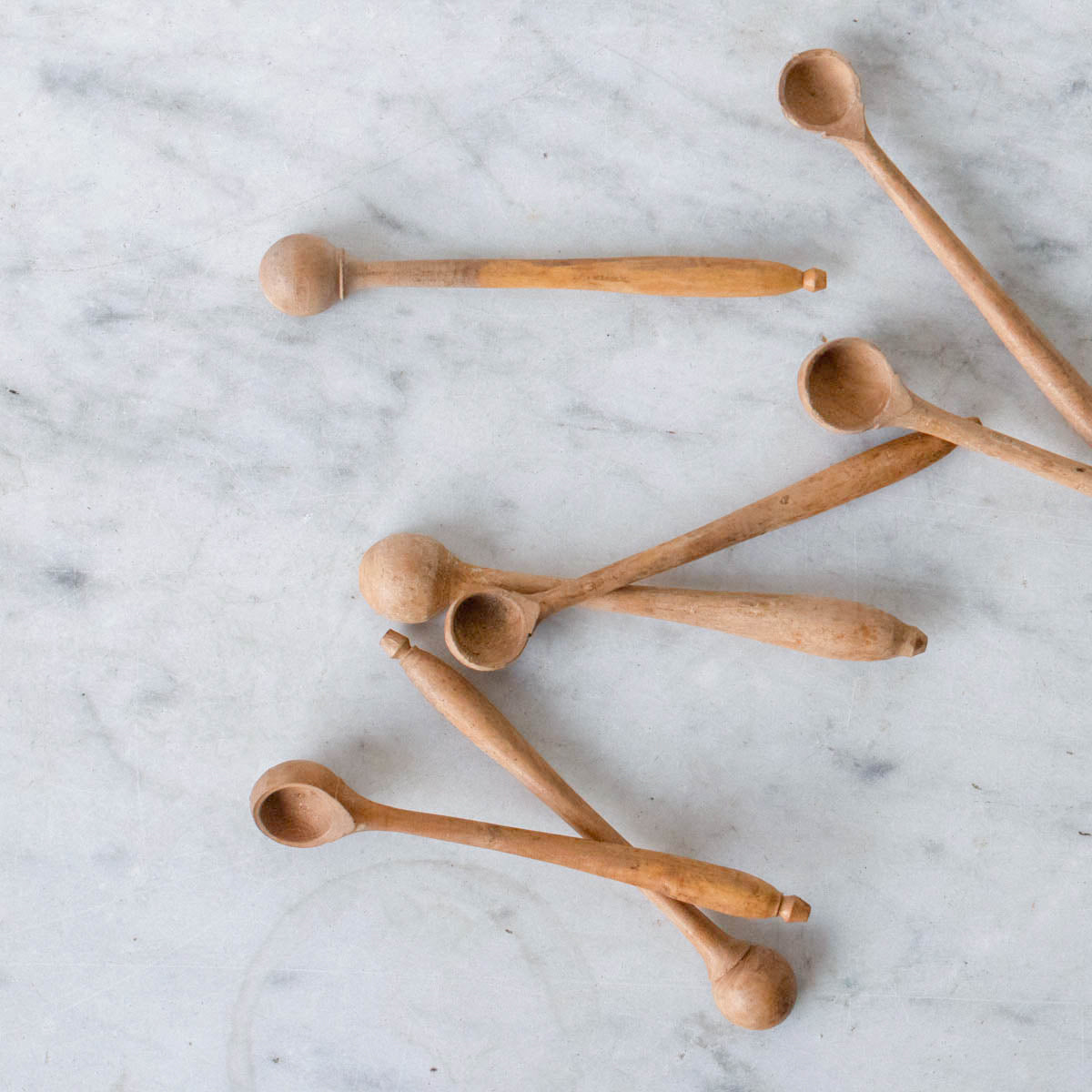 Pair of Vintage Mustard Spoons - elsie green - The French Kitchen