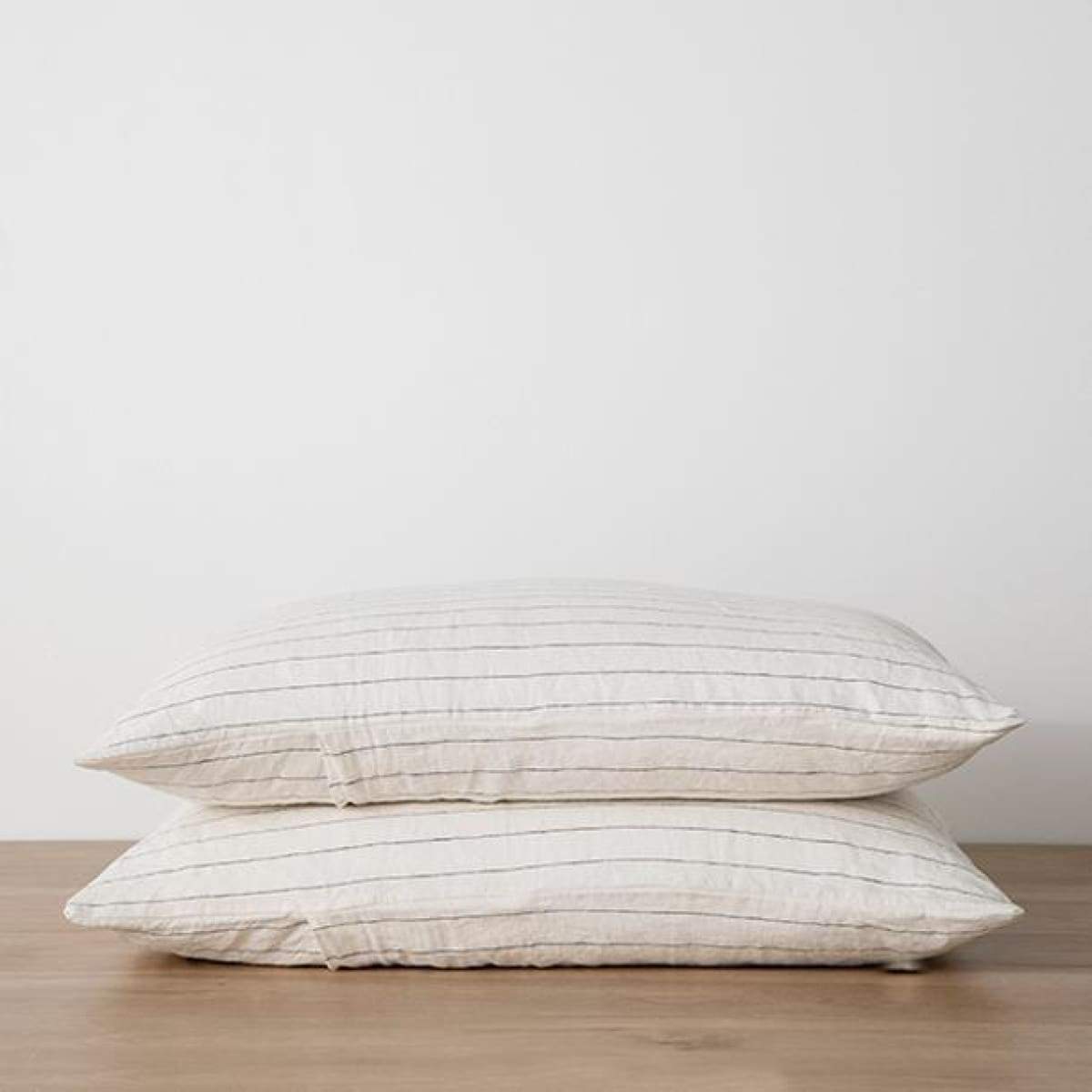 Pair of Washed Linen Pillowcases - elsie green - Textiles