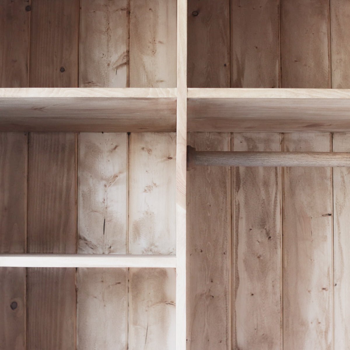 Reclaimed Wood Armoire - elsie green - Custom Furniture