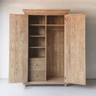 Reclaimed Wood Armoire - elsie green - Custom Furniture
