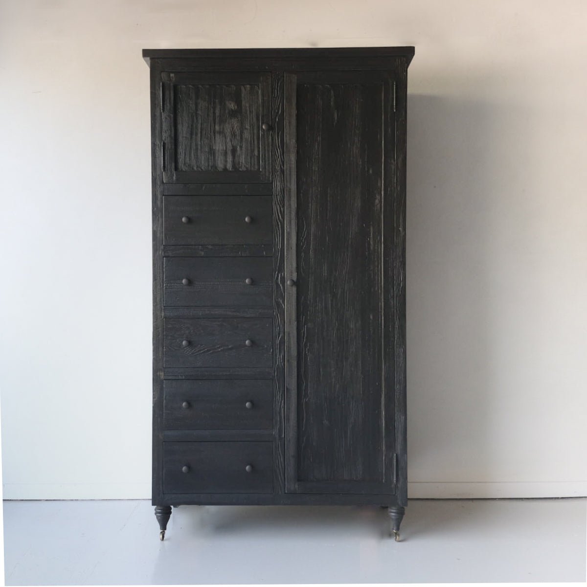 Reclaimed Wood Chifferobe - elsie green - Custom Furniture