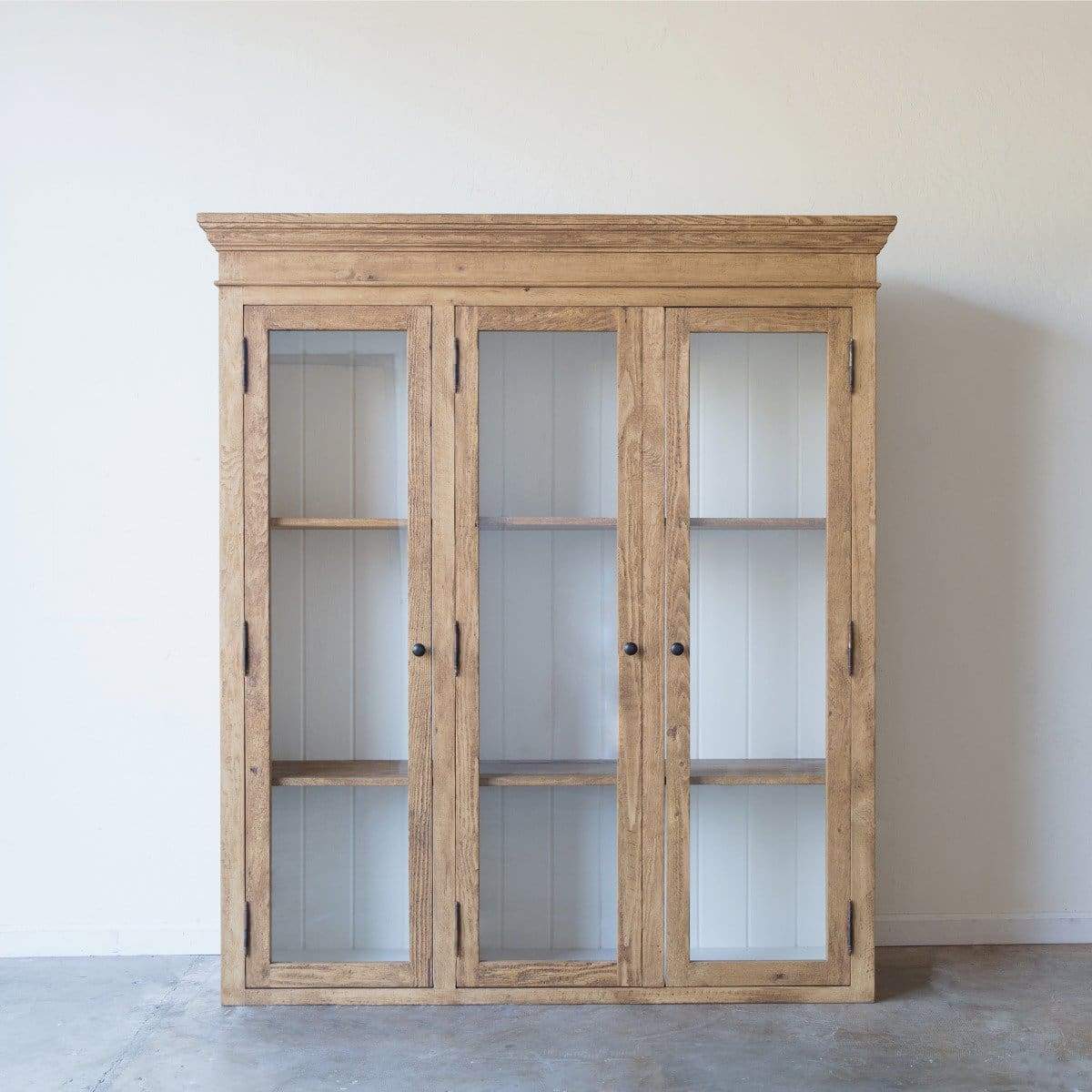 Reclaimed Wood China Closet - elsie green - Custom Furniture