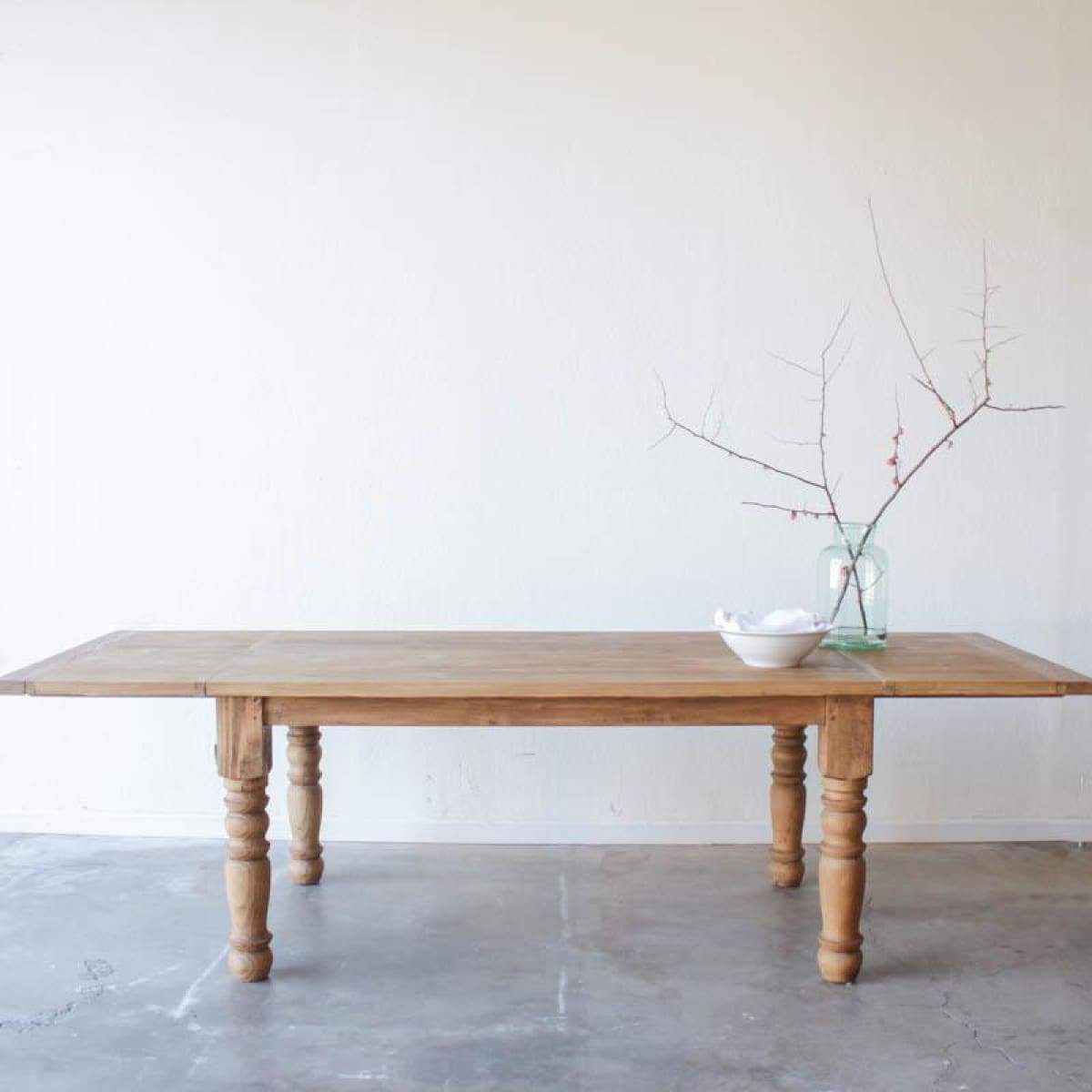 Reclaimed Wood Farm Table - elsie green - Custom Furniture