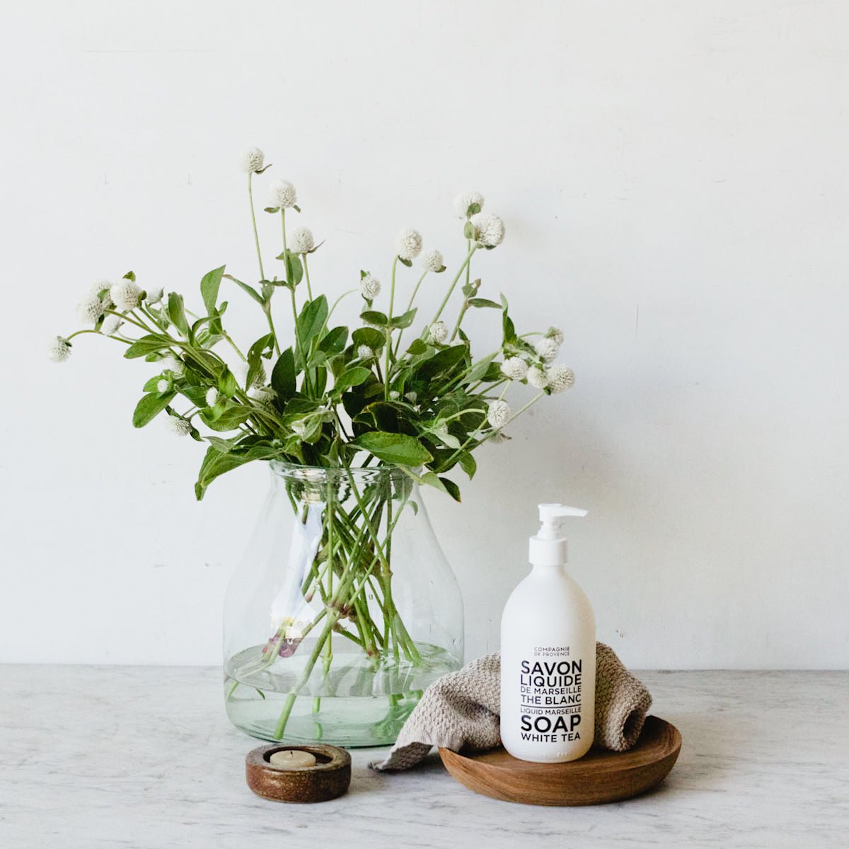 Savon de Marseille Liquid Soap - elsie green - Textiles