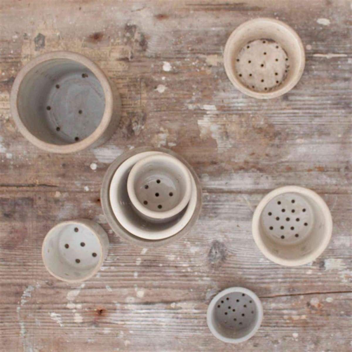 Vintage Cheese Pot - elsie green