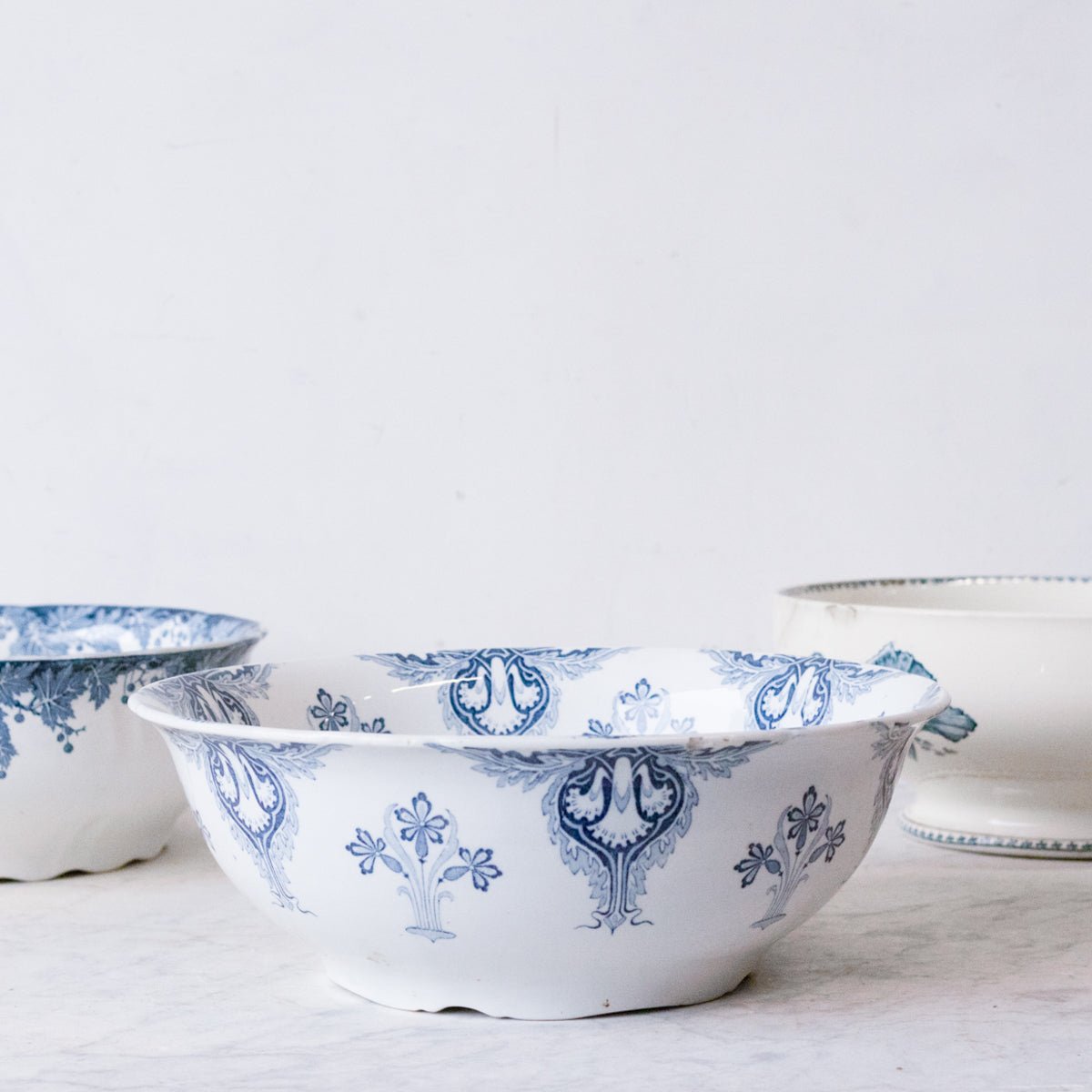 Transferware Serving Bowl - elsie green - The French Kitchen