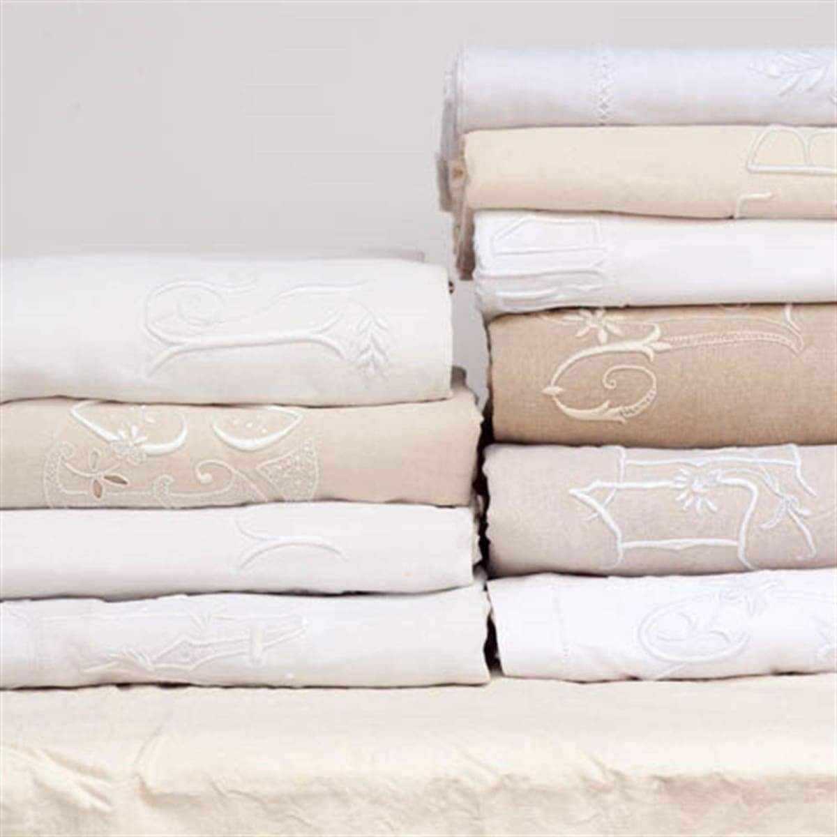 Vintage European Sheets - elsie green - Textiles