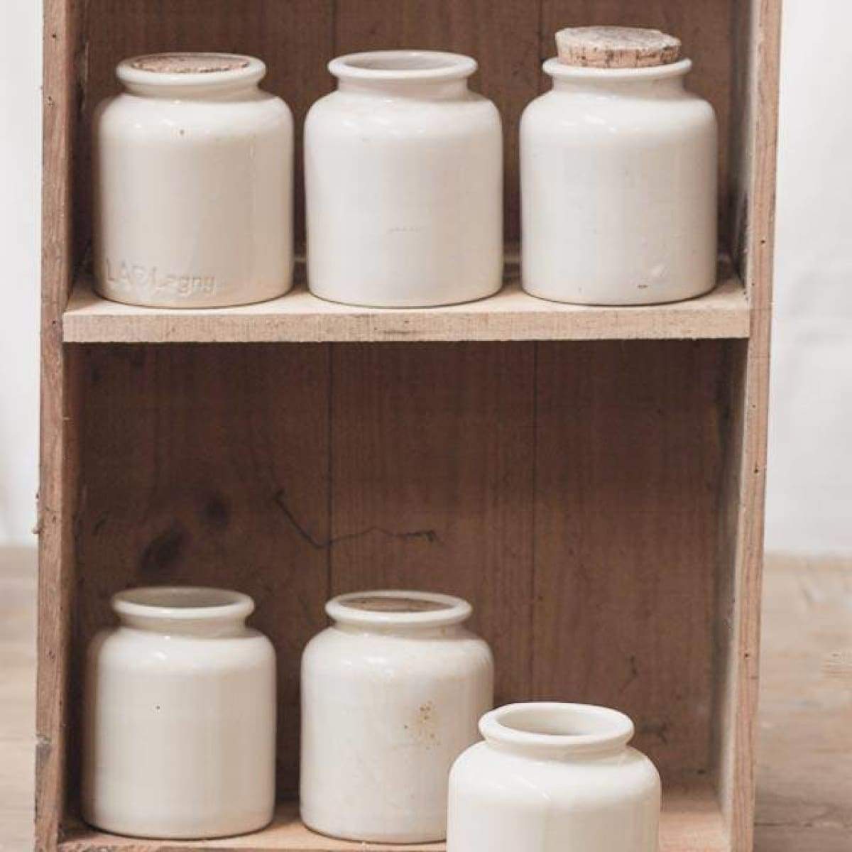 Vintage French Mustard Pot - elsie green - The French Kitchen