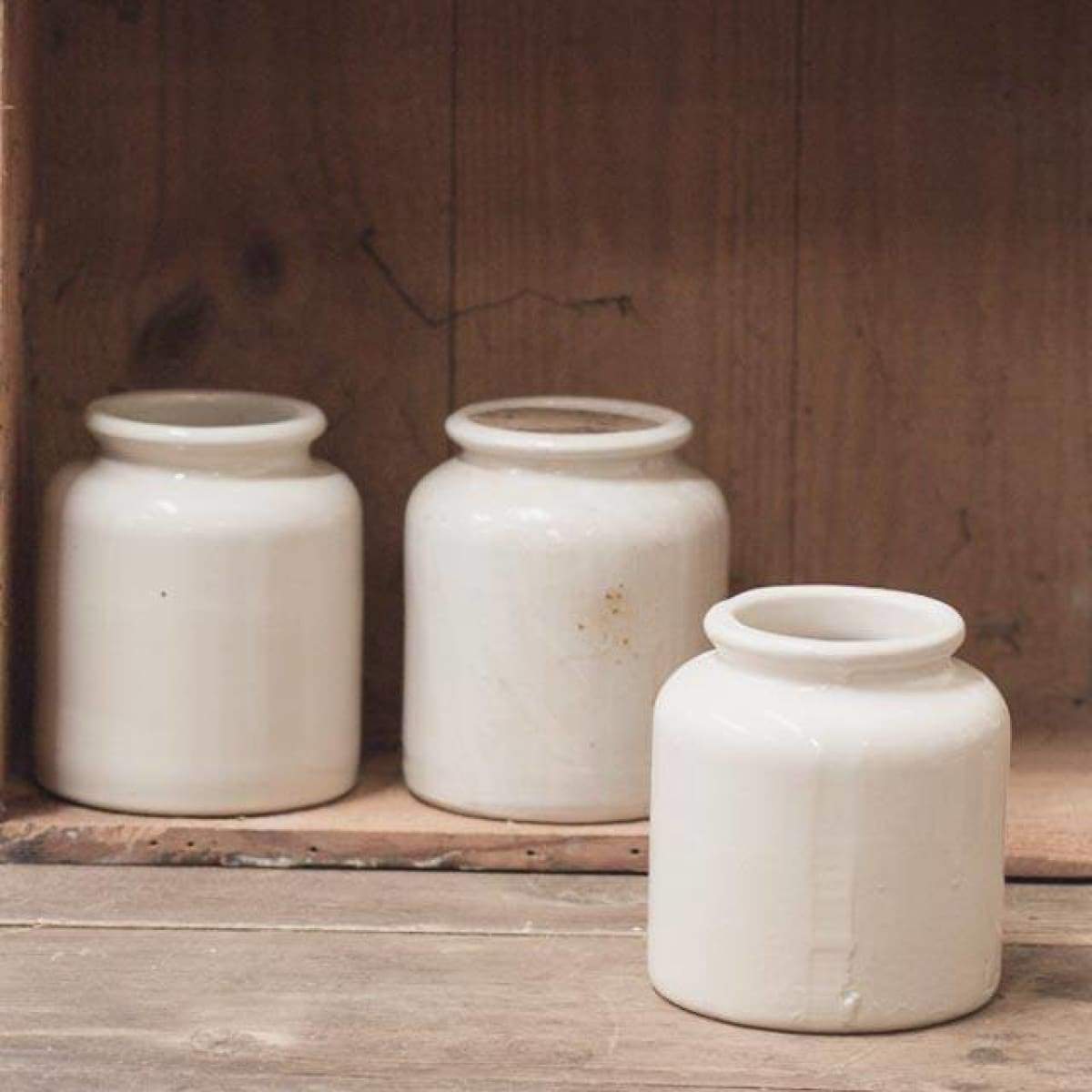 Vintage French Mustard Pot - elsie green - The French Kitchen