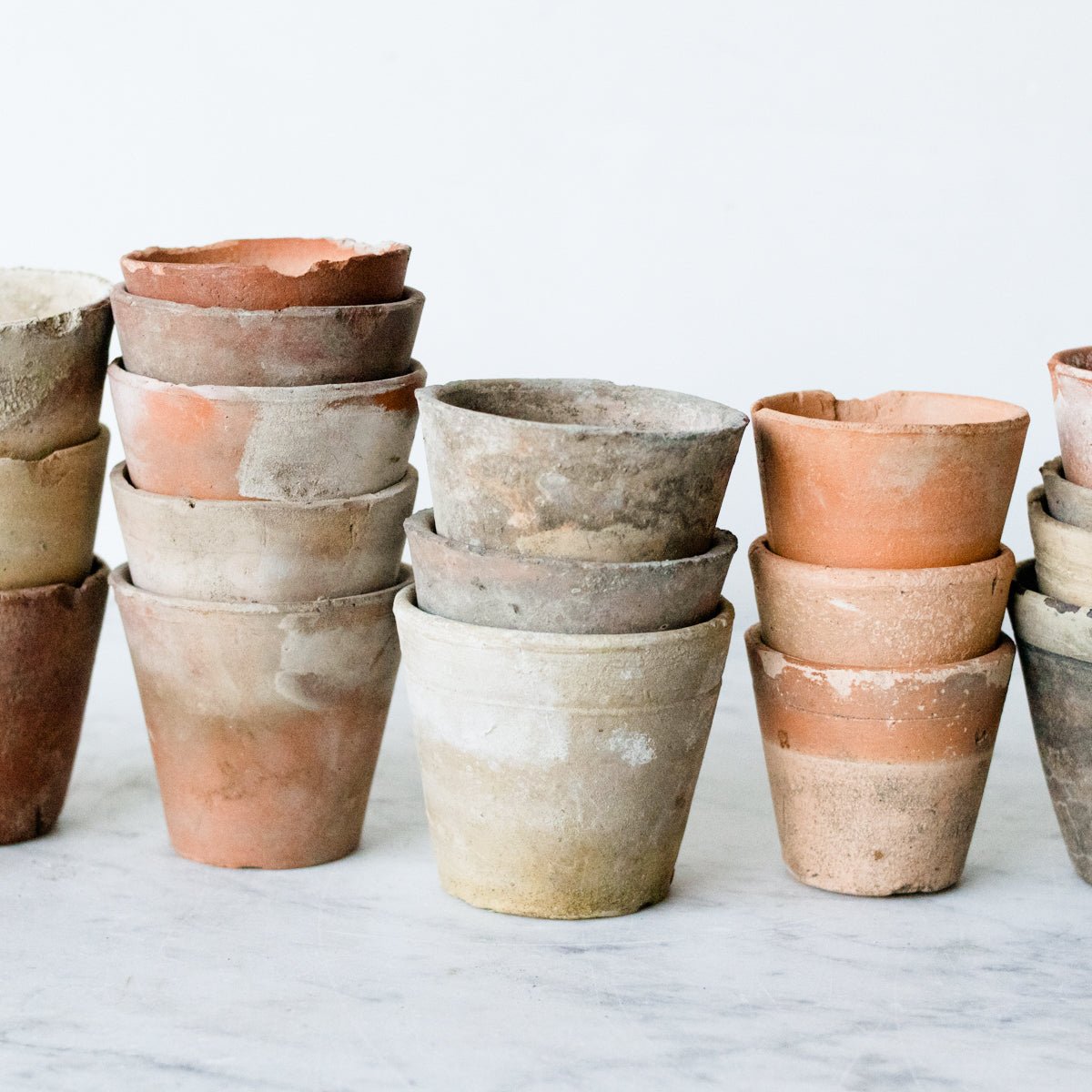 Vintage Garden Pot Set Of 8 - elsie green - Decor