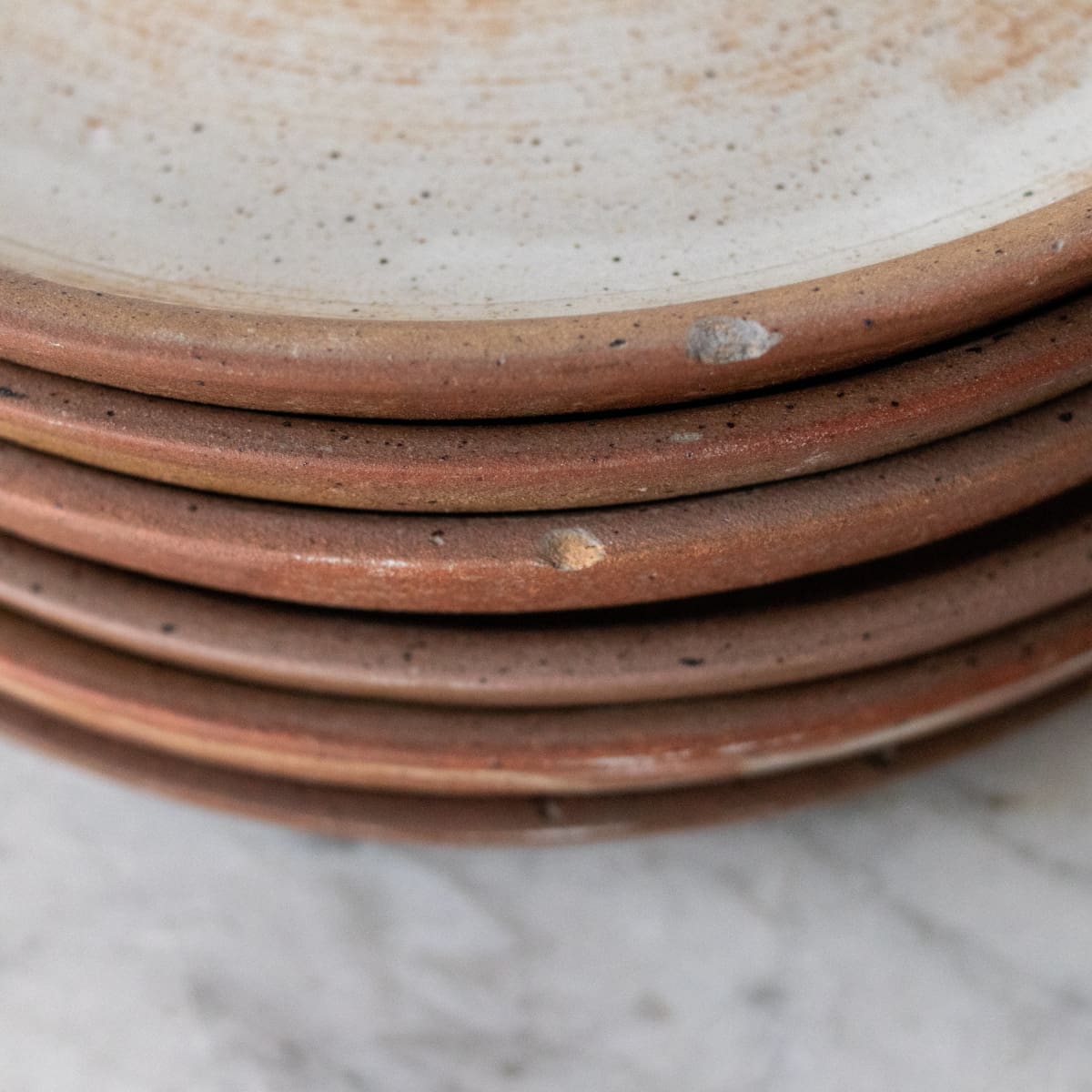 Vintage Stoneware Plate Set of 4 - elsie green - The French Kitchen