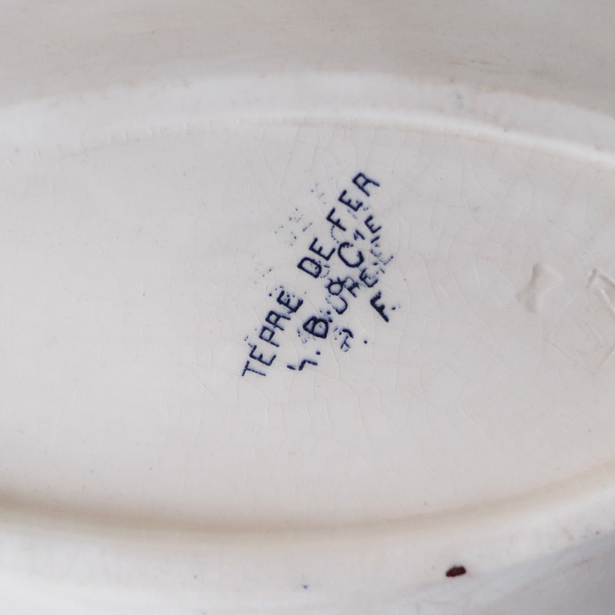 Vintage Transferware Spoon Rest - elsie green - Decor