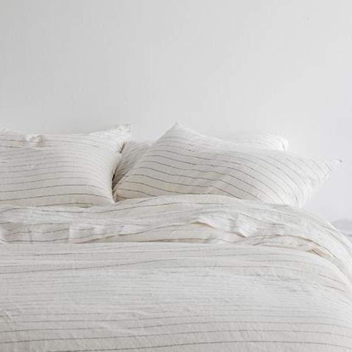 Washed Linen Duvet - elsie green - Textiles