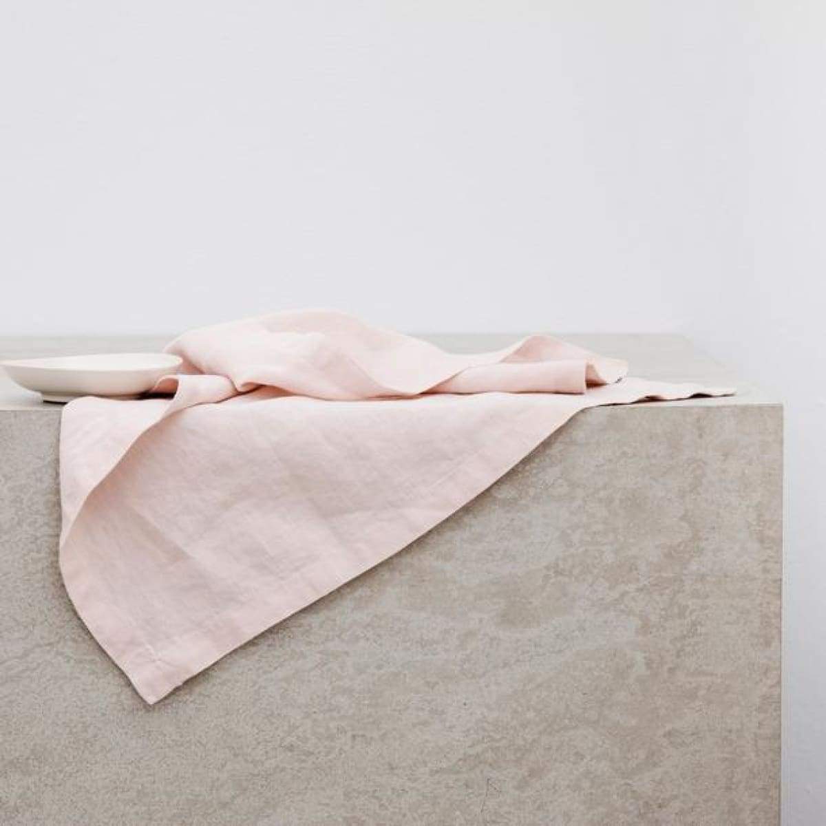 Washed Linen Napkin Set of 4 - elsie green - Textiles