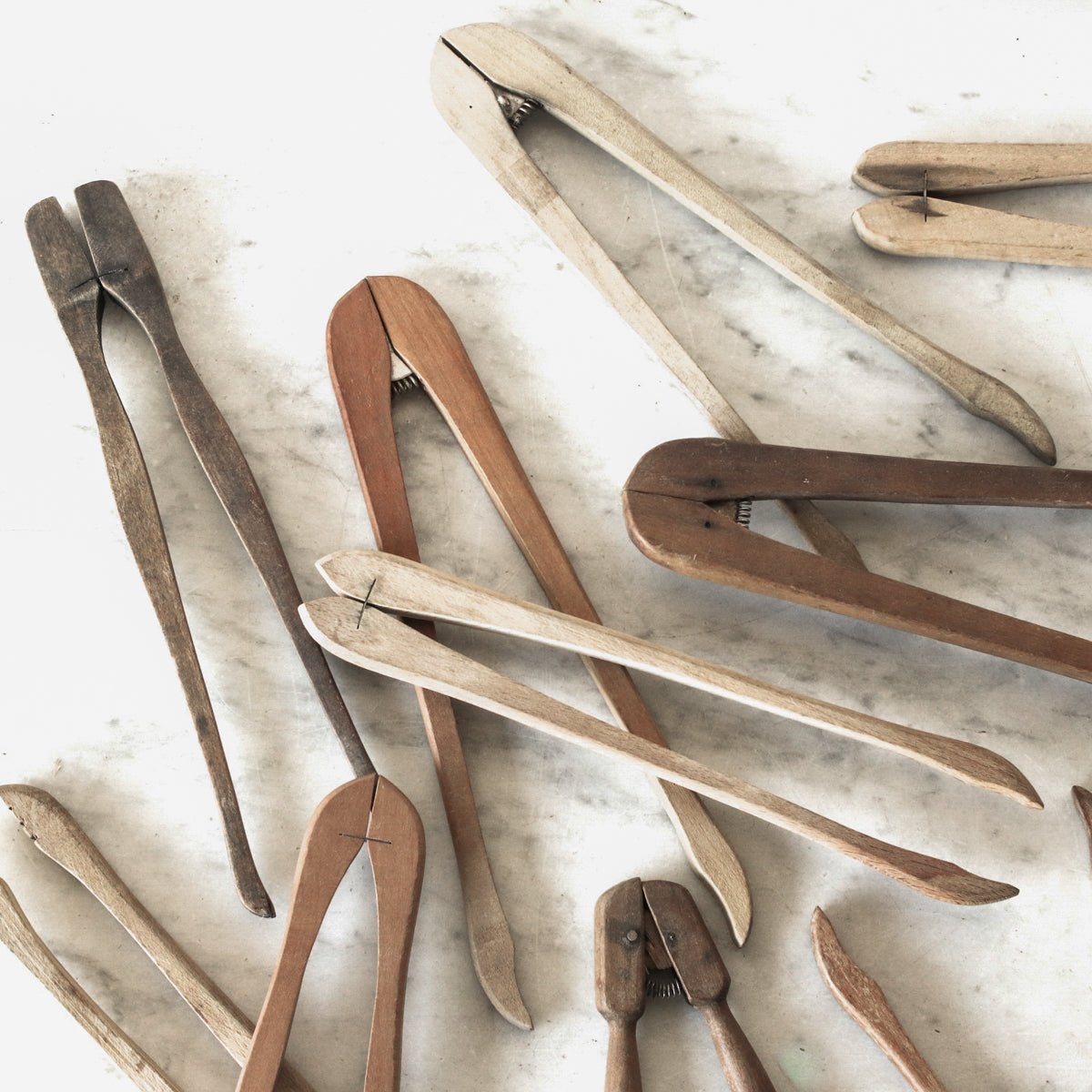 Wood Cornichon Tongs - elsie green - The French Kitchen