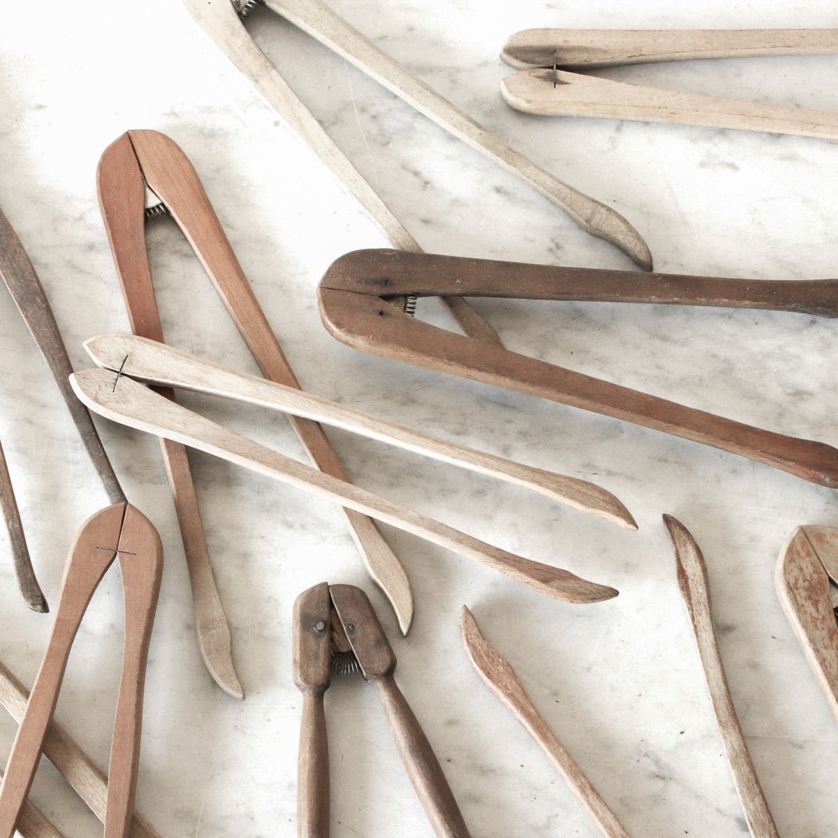 Wood Cornichon Tongs - elsie green - The French Kitchen