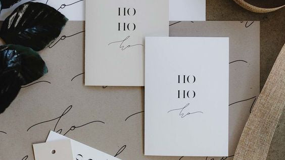 A Hand Written Note | Holiday Stationery