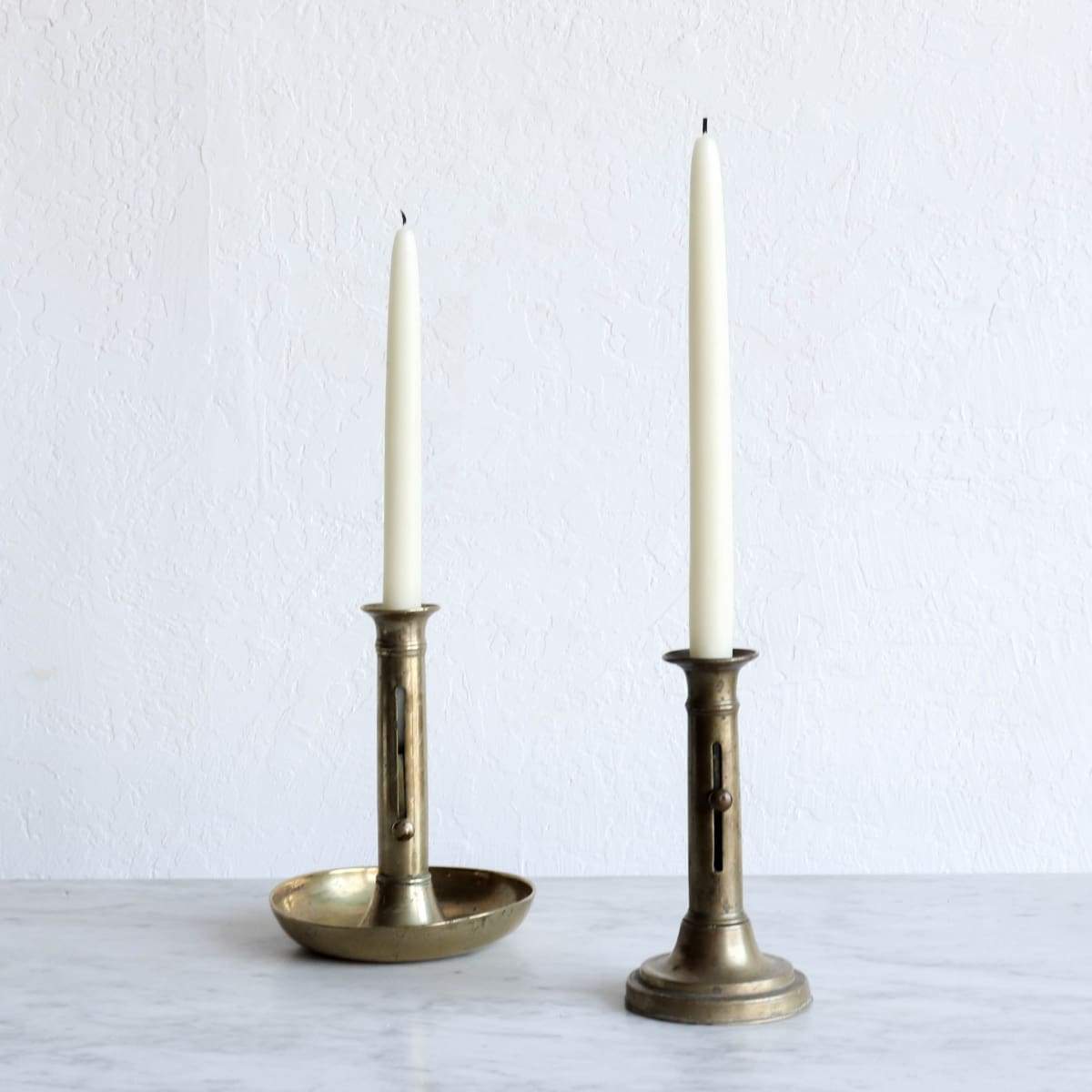 Photo Essay I Brass Candlesticks - elsie green