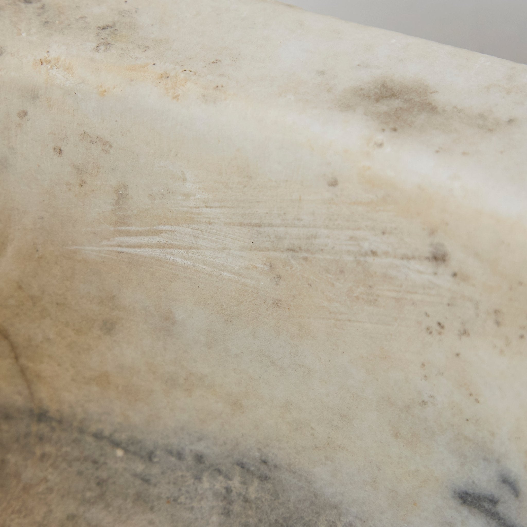 19th Century Carrera Marble Sink - elsie green - furniture