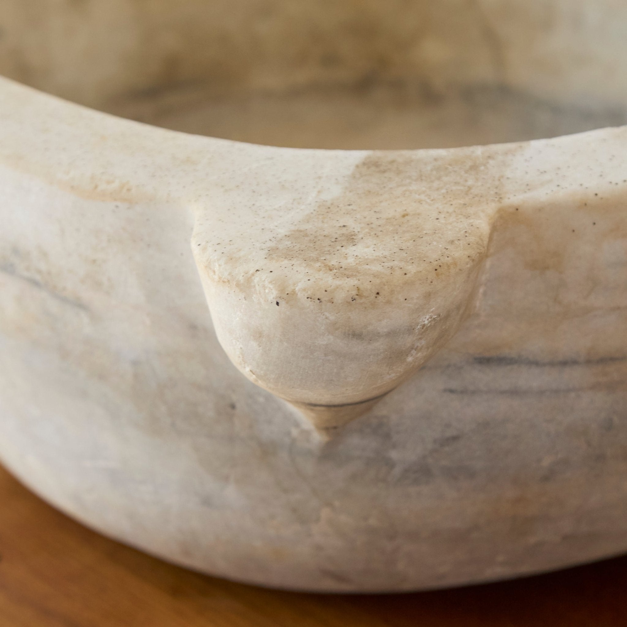 19th Century Carrera Marble Sink - elsie green - furniture