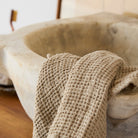 19th Century Carrera Marble Sink - elsie green - furniture