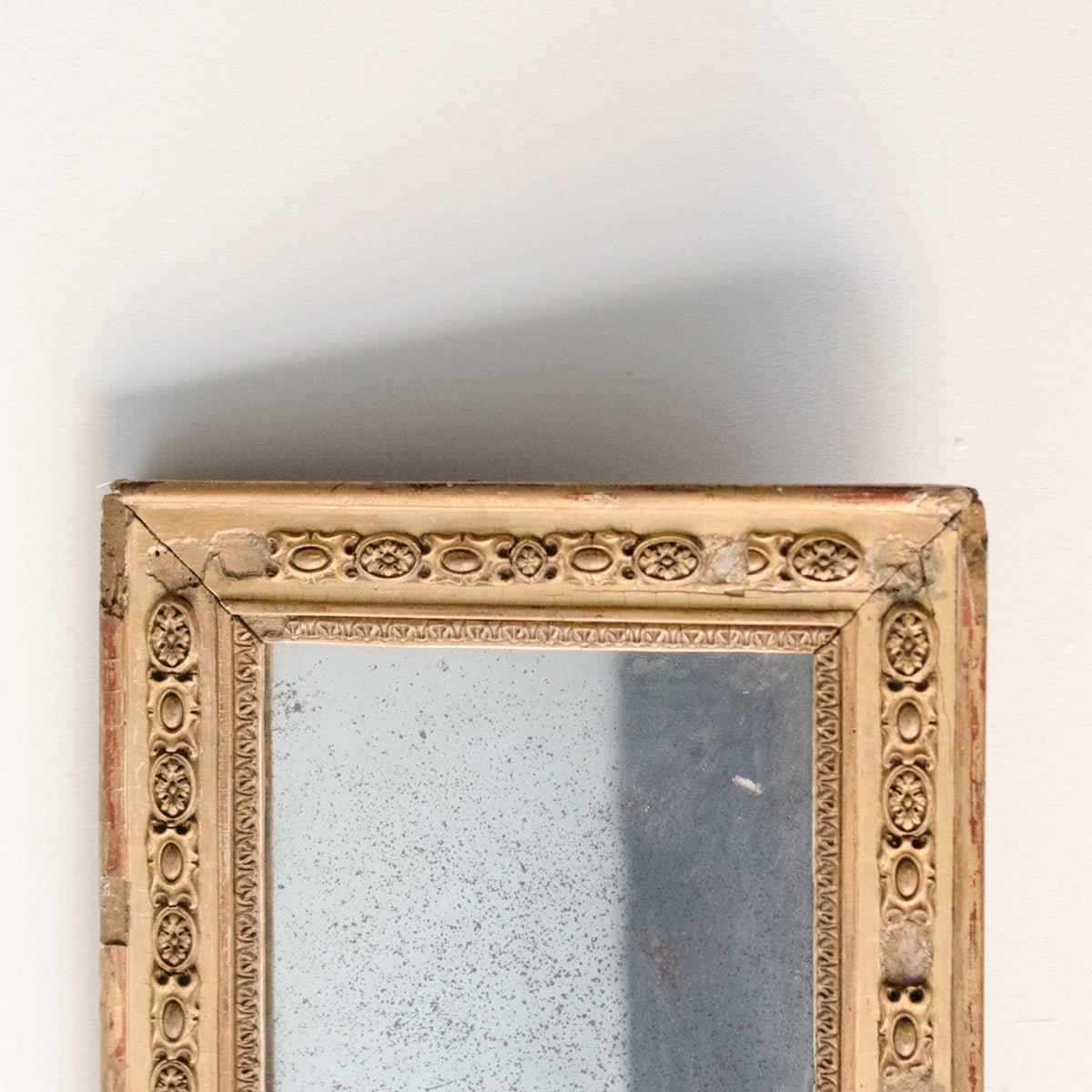 19th Century Gilded Mirror | 10.5 x 39.5 - elsie green - decor