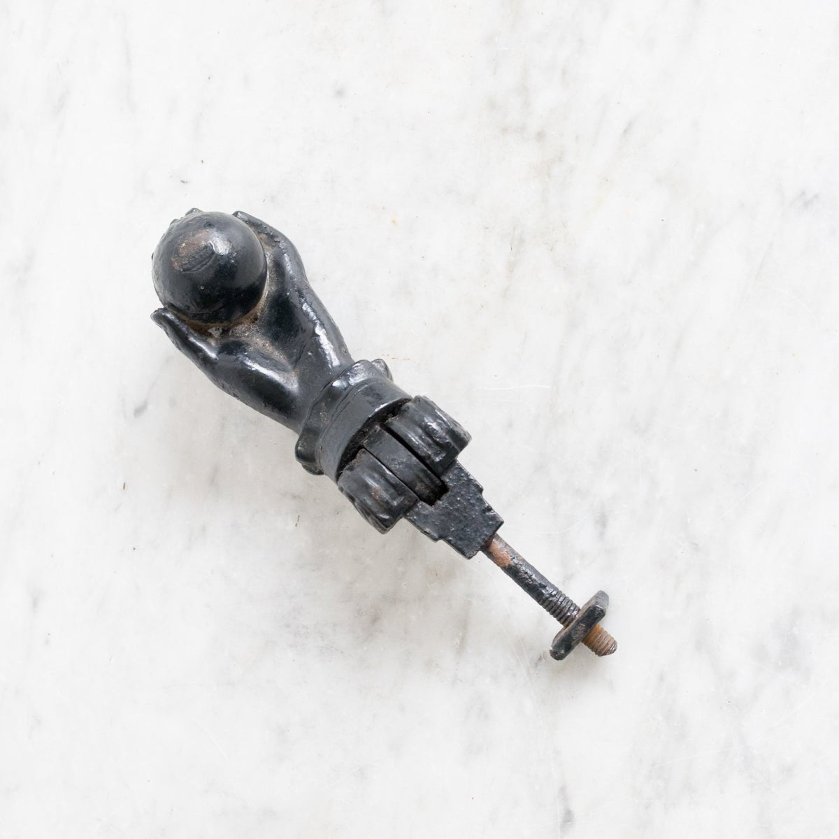 19th Century Iron Door Knocker - elsie green - Decor