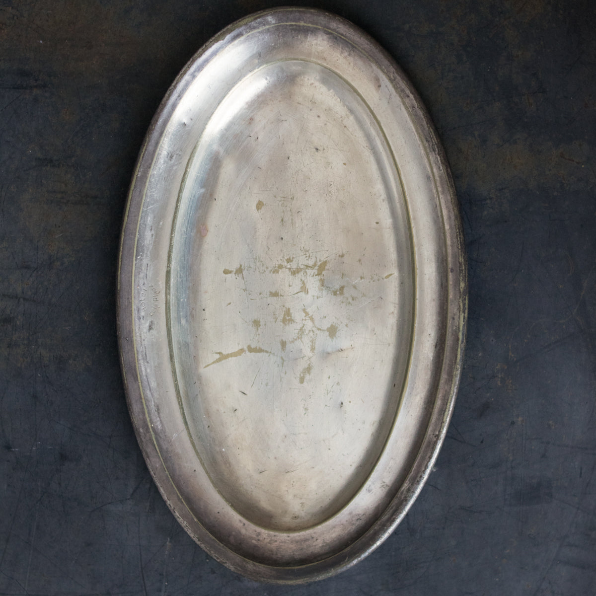 Vintage Hotel Silver Platter - elsie green