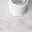Scented Candle with Silver Wine Coaster and Porcelain Match Caddy - elsie green
